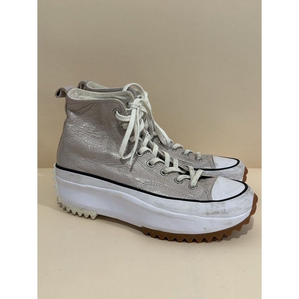Converse Run Star Hike High Metallic Classic Size Unisex 9 Sample Shoe